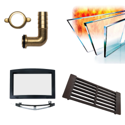 Резервни части за печки за сауни на дърва