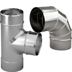 Комин за сауна (единични стени)