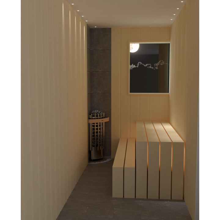 Електрическа печка за сауна - HARVIA Glow Corner TRC70E 6,8 kW