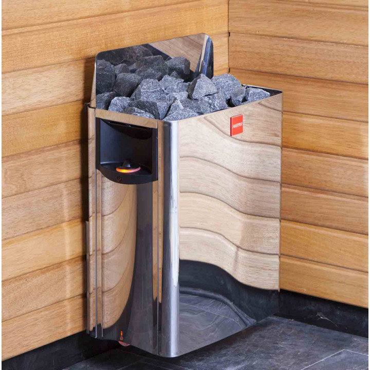 Електрическа печка за сауна - HARVIA The Wall SW45 4.5 kW с контролен панел