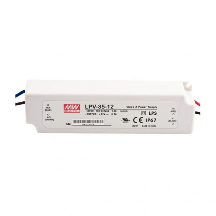 Захранване за LED осветление LPV 24V, 18 W