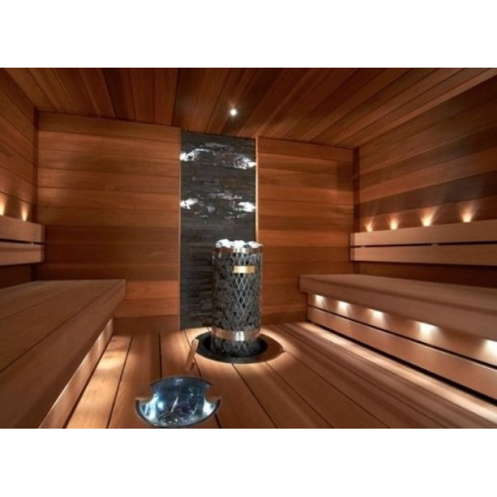 Комплект за осветление за сауна LedLite 12 LED, сребрист