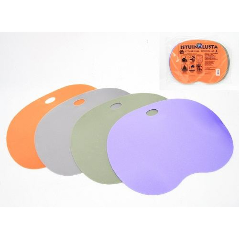 Цветни седалки за сауна, 4 бр.