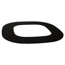 Вграждащ фланец - HELO Himalaya, черно стъкло  Вграждащ фланец - HELO Himalaya, черно стъкло