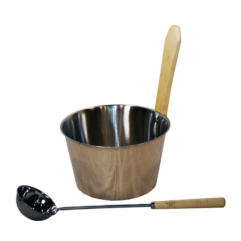 SAUNIA комплект неръждаема стомана 4л