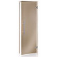 Стъклени врати за сауна AD PREMIUM LIGHT, 80 x 200, Aspen, Bronze