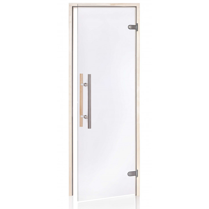 Стъклени врати за сауна AD PREMIUM LIGHT, 70 x 190, Aspen, Прозрачни