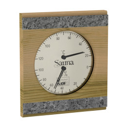 Термо-хигрометър SAWO 281-THR, кедър 