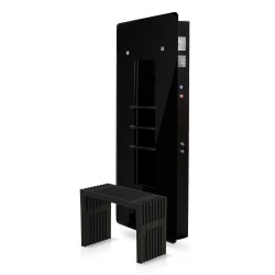 Инфрачервен панел въздух Червен Класик, черен  Инфрачервен панел въздух Червен Класик, черен