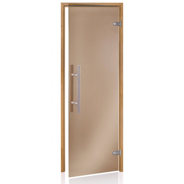 Стъклени врати за сауна AD PREMIUM LIGHT, термо трепетлика, 70 x 190