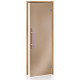 Стъклени врати за сауна AD PREMIUM LIGHT, термо трепетлика, 70 x 190