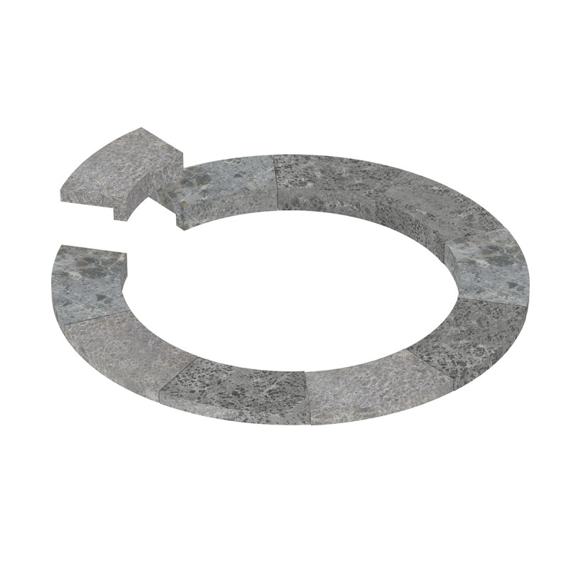 Фланец за вграждане - за нагревател SAWOTEC Tower Round