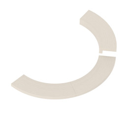 Вграждащ фланец - за стенен нагревател SAWOTEC Tower, дървен  Вграждащ фланец - за стенен нагревател SAWOTEC Tower, дървен