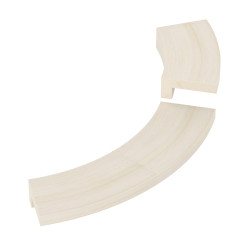 Вграждащ фланец - за ъглов нагревател SAWOTEC Tower, дървен  Вграждащ фланец - за ъглов нагревател SAWOTEC Tower, дървен