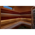 Долен елемент на пейката за сауна, термично обработен бор - 4