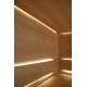 CARIITTI Sauna Linear Glass - оптичен фитинг