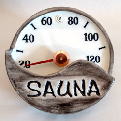Керамичен термометър за сауна - SAUNA  Керамичен термометър за сауна - SAUNA
