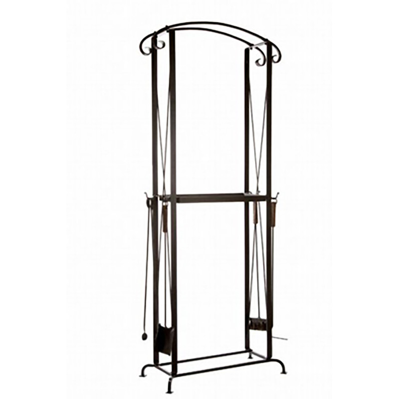 Поставка за дърва за огрев с инструменти