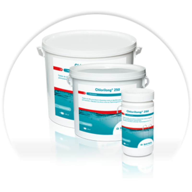 Бавно разтворими хлорни таблетки Chlorilong 200, 5 kg