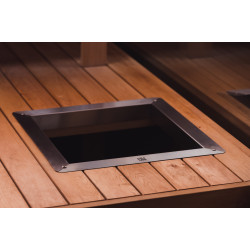 Фланец за вграждане HUUM за печки за сауна CLIFF / STEEL 