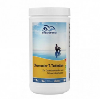Бавноразтворим хлор CHEMOCLOR T-таблетки 20 г, 1 кг