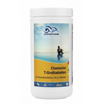 Бавноразтворим хлор CHEMOCLOR T-таблетки 200 г, 1 кг