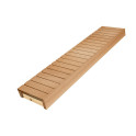Пейка за сауна, трепетлика / елша, 400x1600-2400 mm - 2