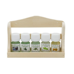 Комплект парфюм ELIGA с дървен стенен рафт  Комплект парфюм ELIGA с дървен стенен рафт