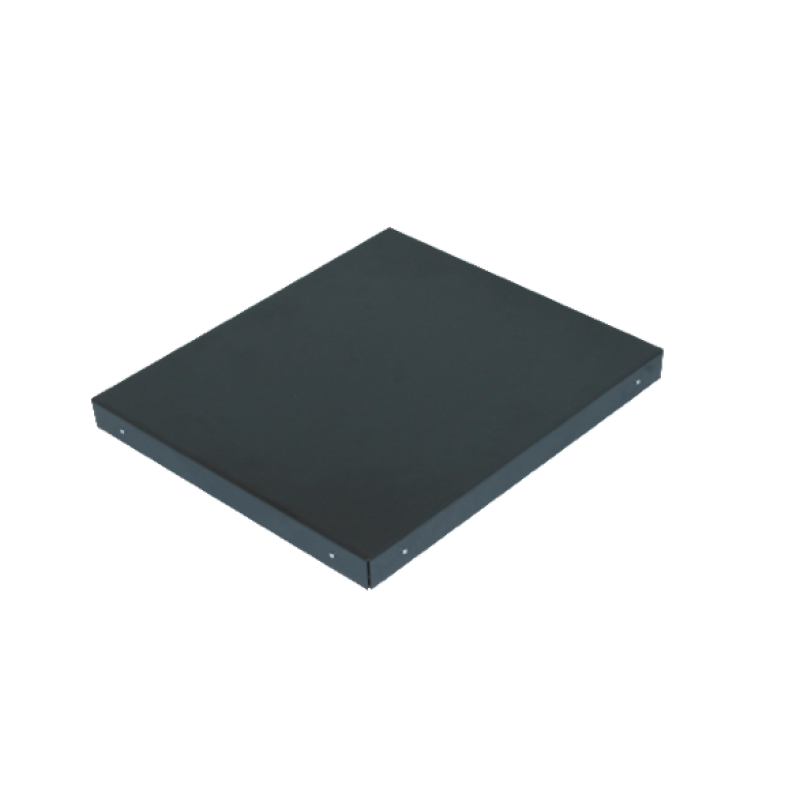 Защитна подложка за печка на дърва, черен метал