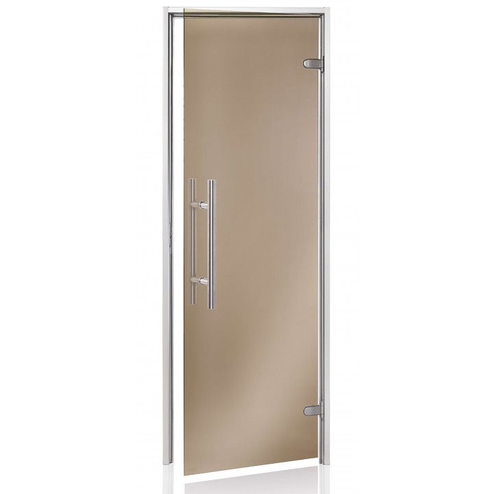 Стъклени врати AD LIGHT за парна сауна, 70 x 190, бронз