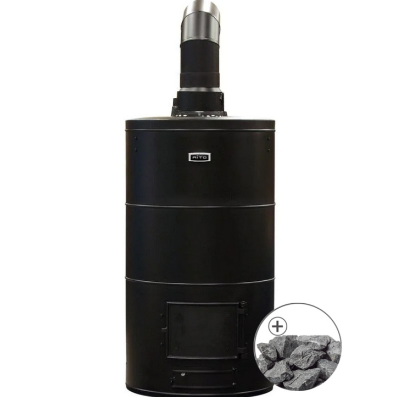 Пещ за сауна на дърва - AITO AK-68, с традиционни камъни