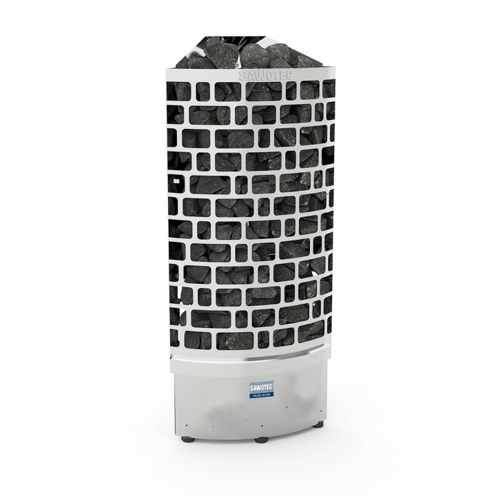 Електрическа печка за сауна – SAWOTEC Ari Corner 7,5 kW, без контролен блок