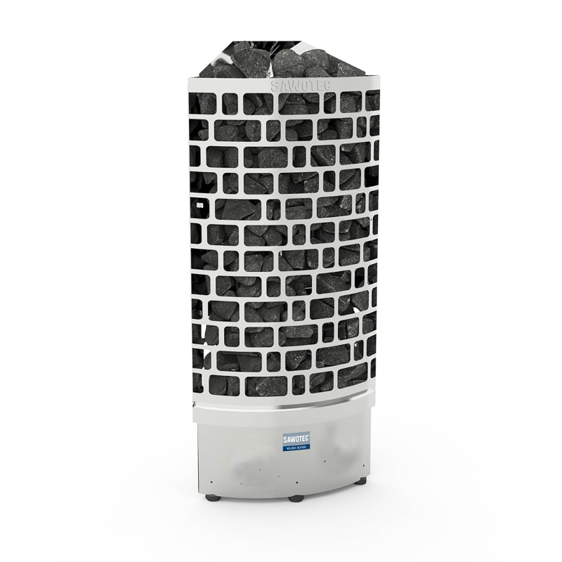Електрическа печка за сауна – SAWOTEC Ari Corner 9 kW, без контролен блок