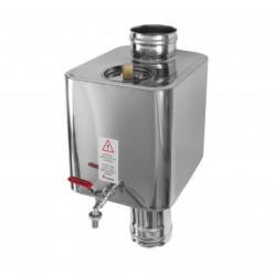 Резервоар за подгряване на вода NP (правоъгълен), d. 115 мм 