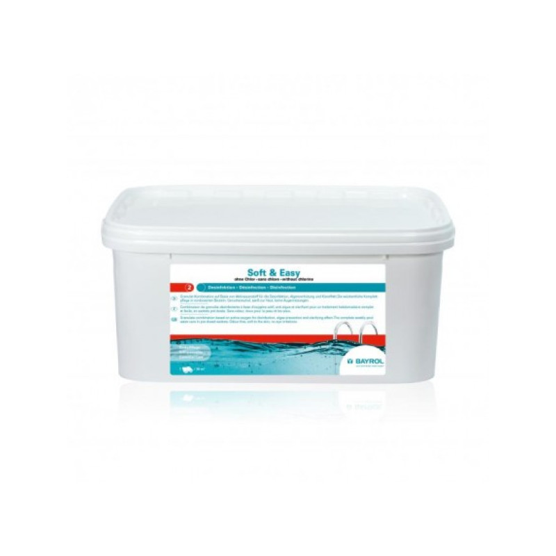 Продукт за грижа за басейн БЕЗ ХЛОР Soft & Easy, 4.48 кг