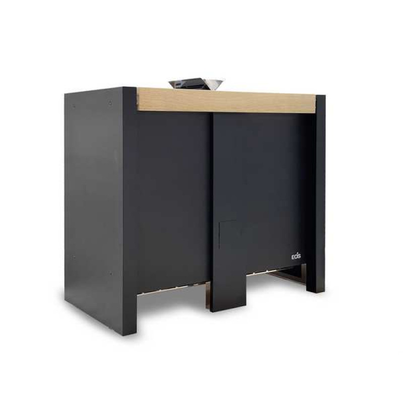 Електрическа печка за сауна - EOS Herkules XL S120 HD 24 kw, черна