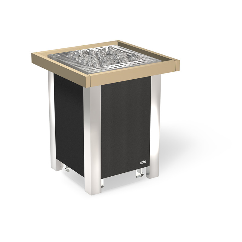 Предпазен парапет - за отоплителни уреди EOS Blackrock Anthracite, с монтажни скоби