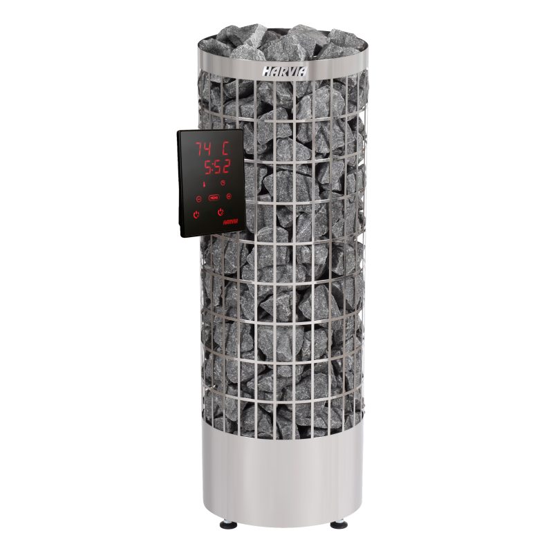 Електрическа печка за сауна - HARVIA Cilindro PC70XW WiFi Steel 6,8 kW