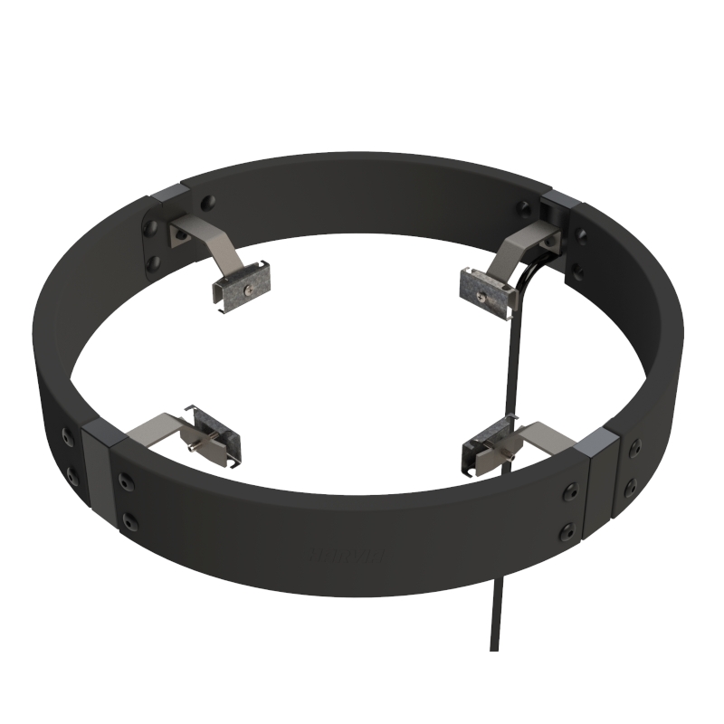 Предпазен парапет HARVIA за отоплителни уреди Legend Home, с осветление