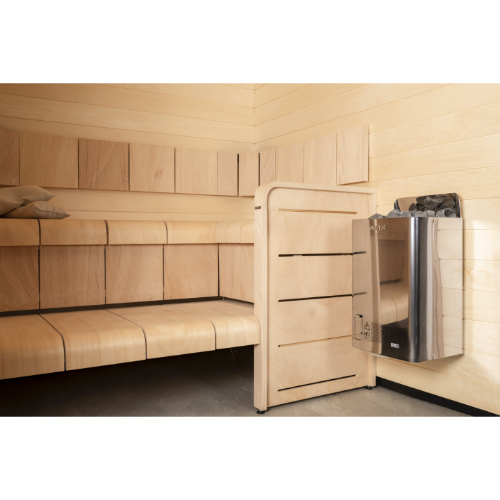 Електрическа печка за сауна - HARVIA The Wall Combi SW45S 4.5 kW