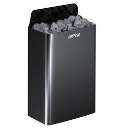 Електрическа печка за сауна - HARVIA The Wall Black Steel SW90E 9 kW 