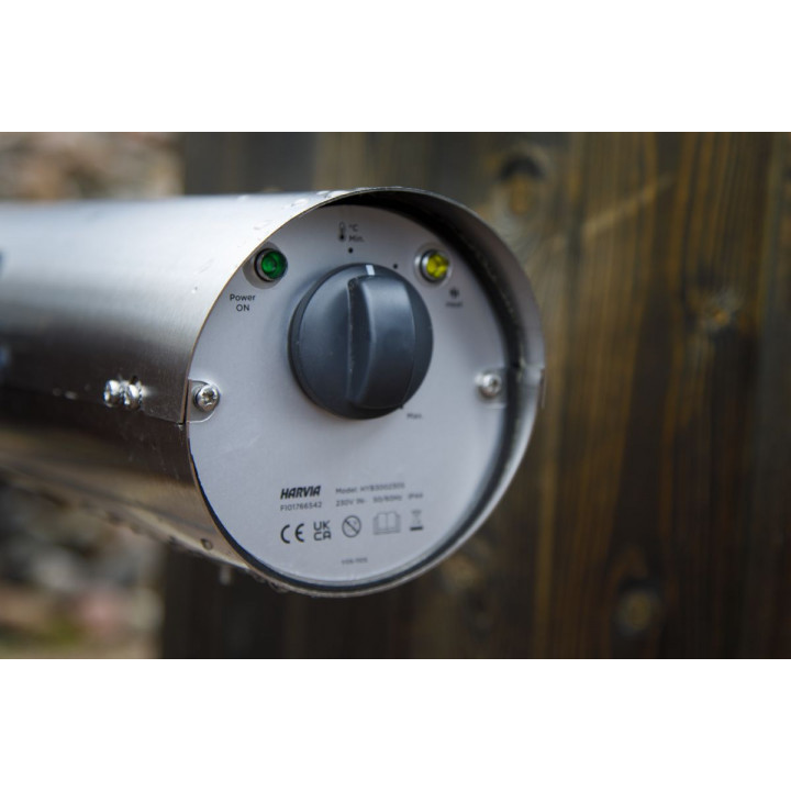 Допълнителен нагревател за хидромасажна вана HARVIA, 3 kW, 230 V, неръждаема стомана