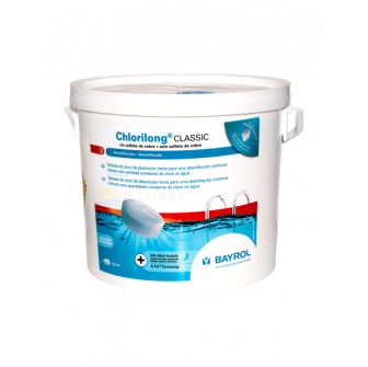 Бавноразтворими хлорни таблетки Chlorilong Classic 250, 5 кг