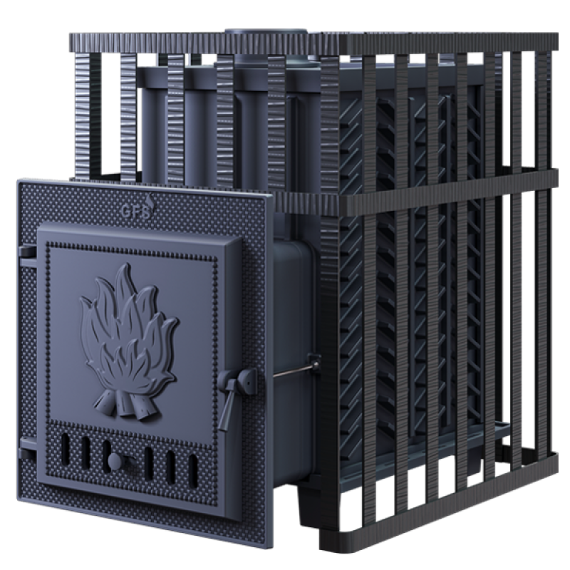 Печка за сауна на дърва GEFEST - GFS ZK 30 в решетка