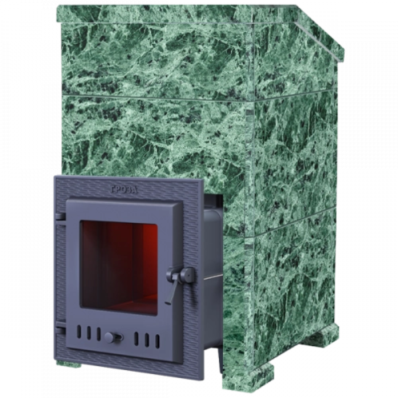 Пещ за сауна на дърва GEFEST - Groza 18 (M) President Serpentine