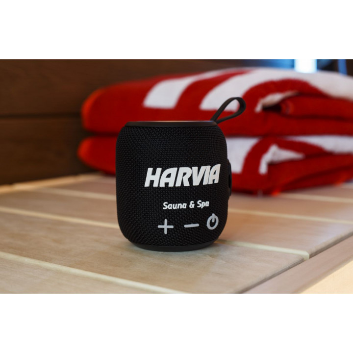 Водоустойчива тонколона за сауна HARVIA, черна