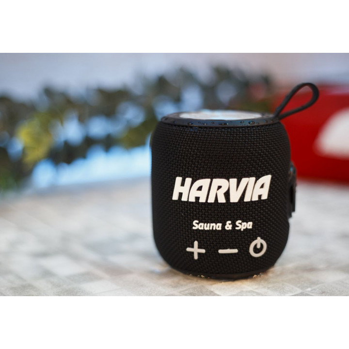 Водоустойчива тонколона за сауна HARVIA, черна