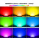 SAUFLEX RGB LED ПРОЖЕКТОР, С УПРАВЛЯВАЩ БЛОК, 50W