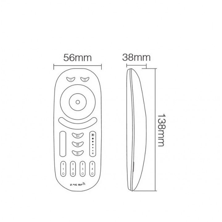 SAUFLEX RGB LED ПРОЖЕКТОР, С УПРАВЛЯВАЩ БЛОК, 50W