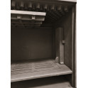 Пещ за сауна на дърва - SUMMIT Mont Blanc удължена с облицовка от сапунен камък - 5